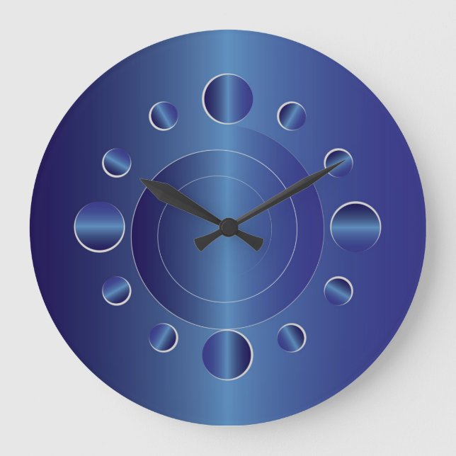Grande Horloge Ronde Sapphire hours (Recto)