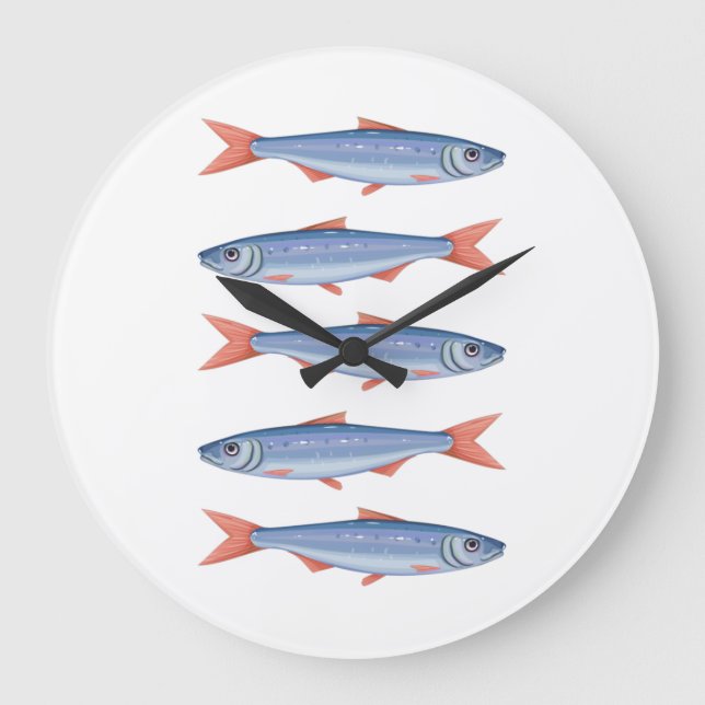 Grande Horloge Ronde Sardines (Recto)