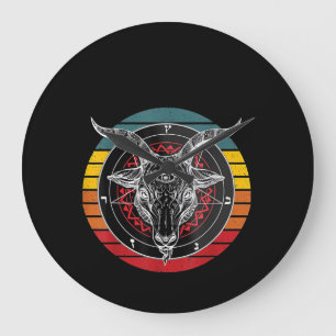 Grande Horloge Ronde Satan Goat, Don de chèvre