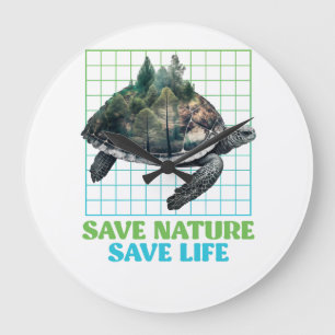 Grande Horloge Ronde Sauver Nature espèces protégées Environnement Copi
