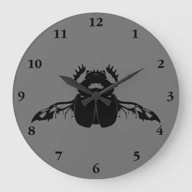 Grande Horloge Ronde Scarab beetle (Recto)