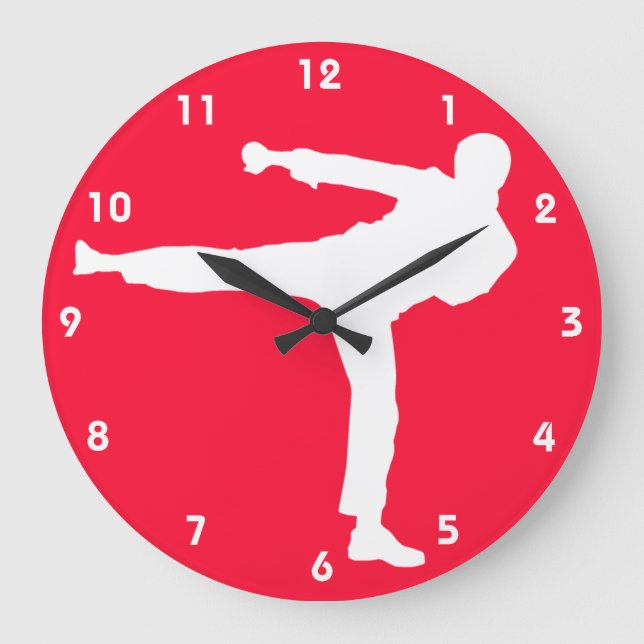 Grande Horloge Ronde Scarlet Red Martial Arts (Recto)