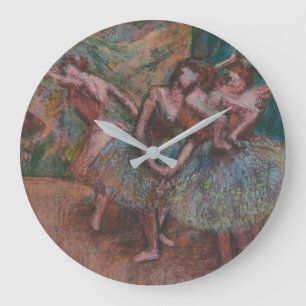 Grande Horloge Ronde Scène de ballet d'Edgar Degas  