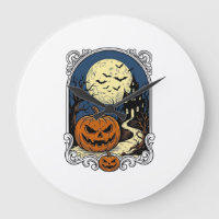 Scène de citrouille hantée Art vectoriel Halloween