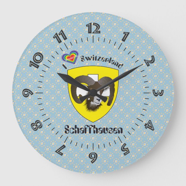 Grande Horloge Ronde Schaffhouse - Suisse - Suisse - Svizzera (Recto)