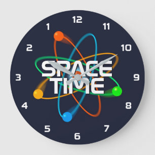 Grande Horloge Ronde science de l'ESPACE-TEMPS