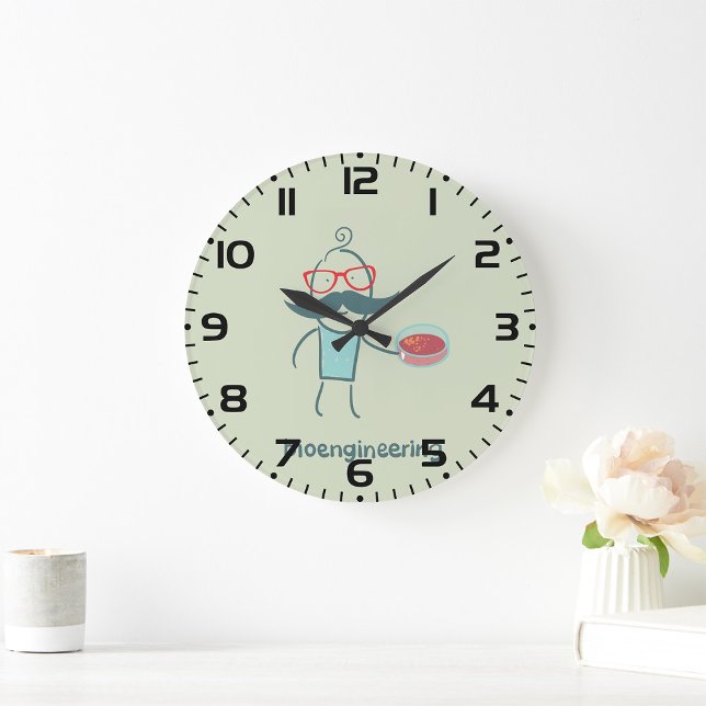 Grande Horloge Ronde Scientifique en bioingénierie (Créateur téléchargé)