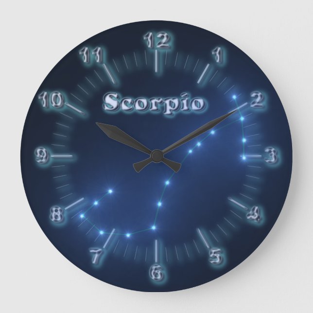 Grande Horloge Ronde Scorpio constellation (Recto)