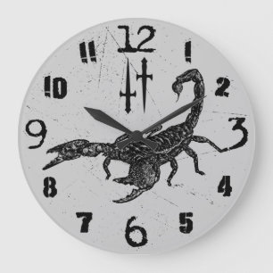 Grande Horloge Ronde Scorpion