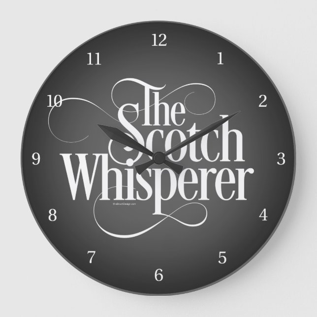 Grande Horloge Ronde Scotch Whisperer (Recto)