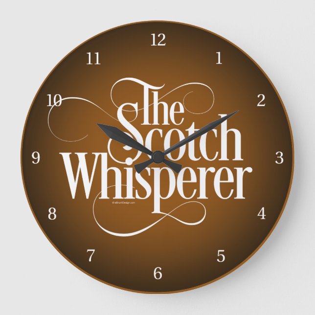 Grande Horloge Ronde Scotch Whisperer (Recto)