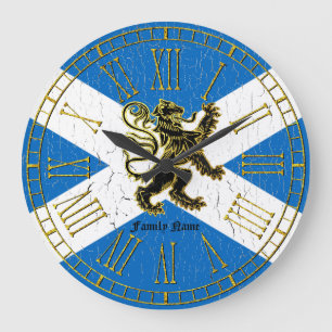Grande Horloge Ronde Scottish Rampant