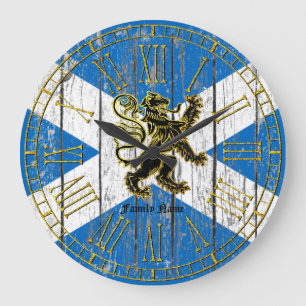 Grande Horloge Ronde Scottish Rampant