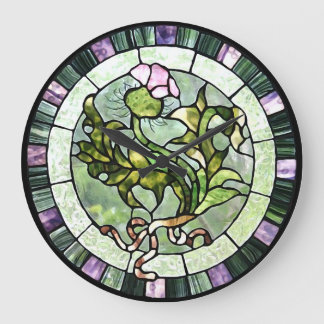 Grande Horloge Ronde Scottish Thistle