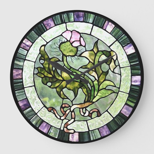Grande Horloge Ronde Scottish Thistle (Recto)