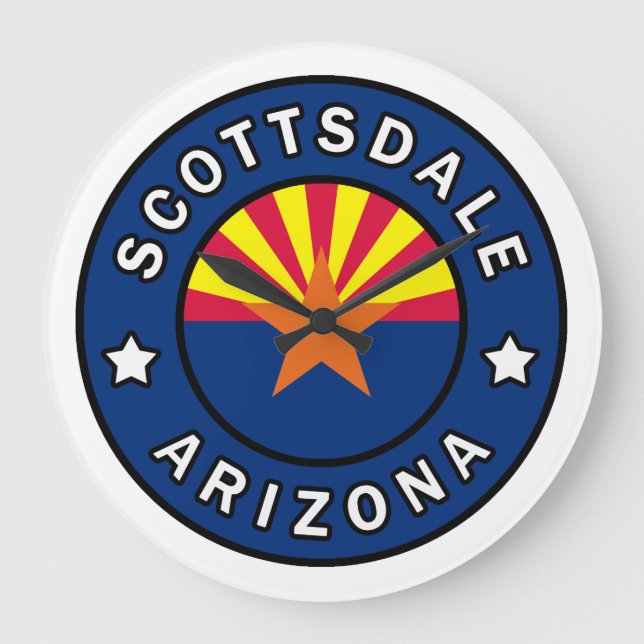 Grande Horloge Ronde Scottsdale Arizona (Recto)