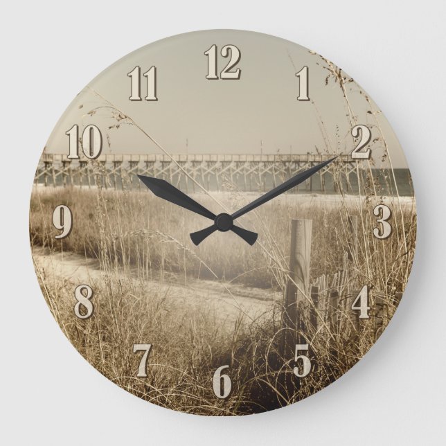 Grande Horloge Ronde Sea Oats on the Dunes at Myrtle Beach (Recto)