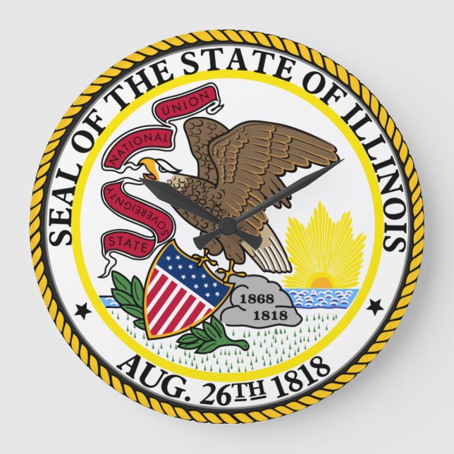 Grande Horloge Ronde Seal of Illinois Round (Recto)
