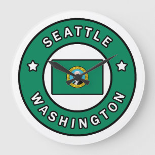 Grande Horloge Ronde Seattle Washington