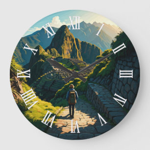Grande Horloge Ronde Sentier Inca Pérou Randonnée Machu Picchu