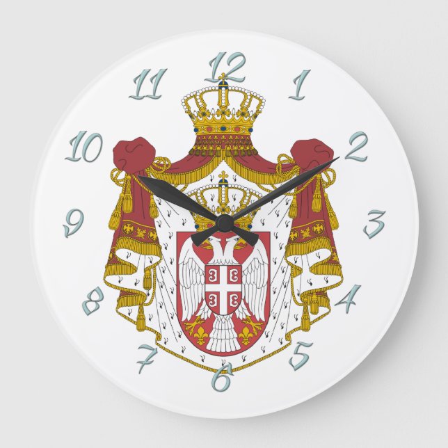 Grande Horloge Ronde Serbian Coat arms (Recto)