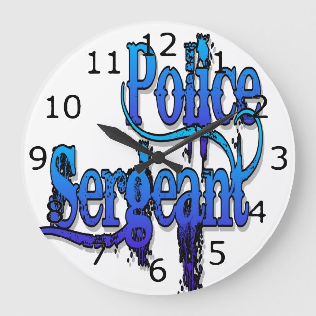 Grande Horloge Ronde Sergent de police (Recto)