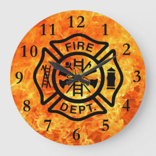 Grande Horloge Ronde Service des incendies