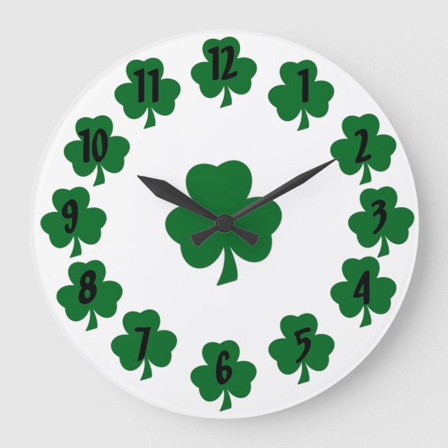 Grande Horloge Ronde Shamrock (Recto)