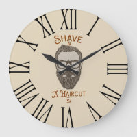 Shave & A Haircut Retro Barber Shop Graphique
