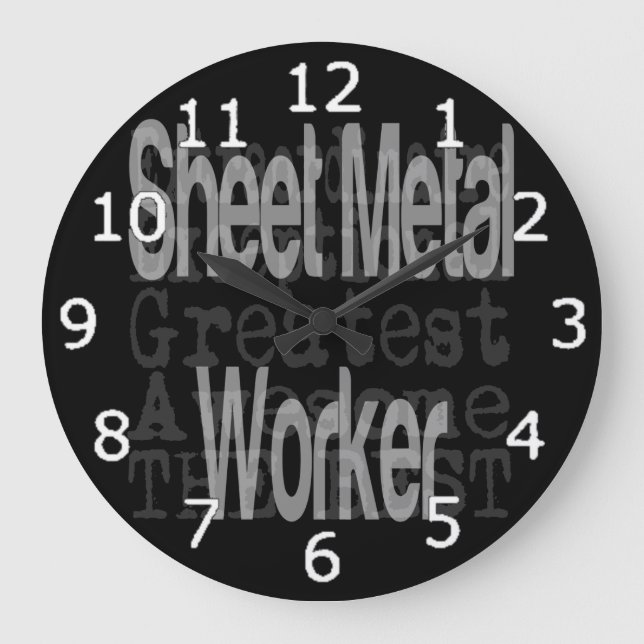 Grande Horloge Ronde Sheet Metal Worker (Recto)