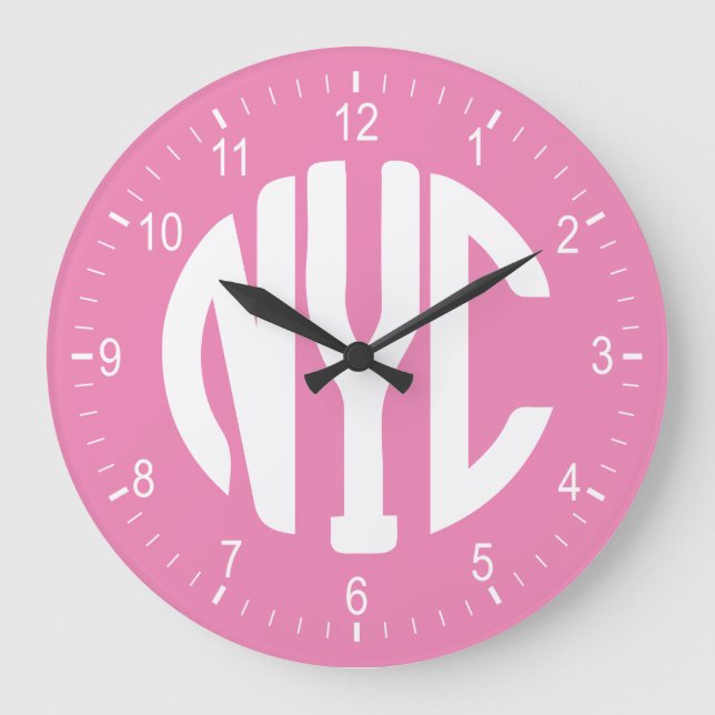 Grande Horloge Ronde Signe NYC (Recto)
