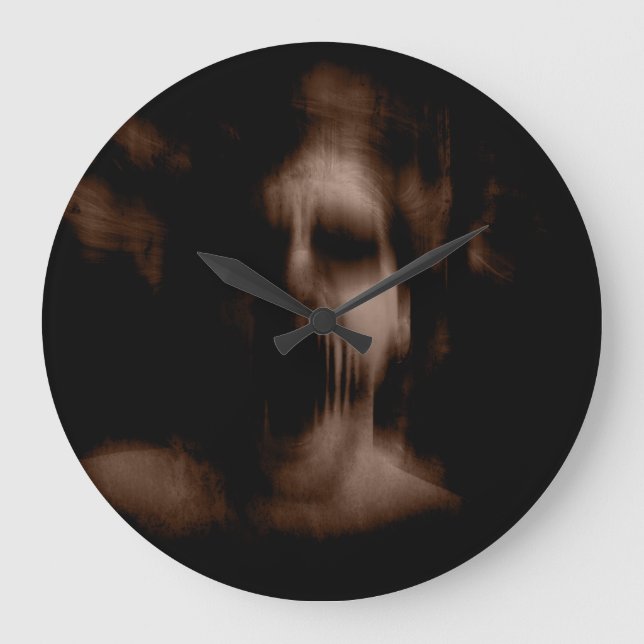 Grande Horloge Ronde Silence perdu (Recto)