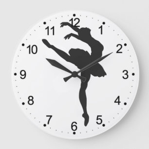 Grande Horloge Ronde Silhouette of the ballerina