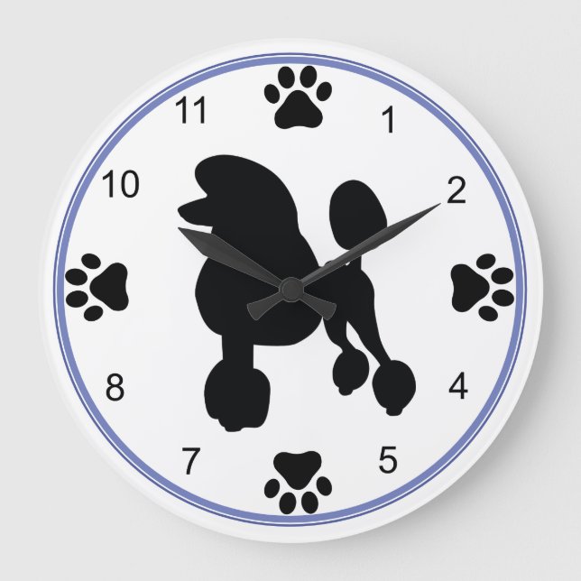 Grande Horloge Ronde Silhouette standard (Recto)