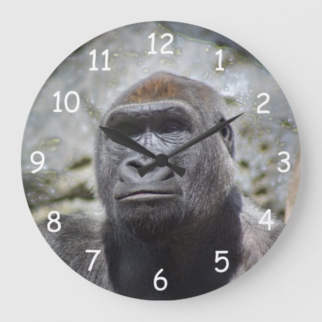 Grande Horloge Ronde Silverback (Recto)