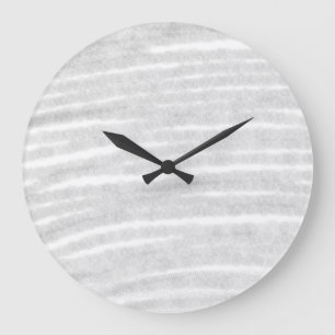 Grande Horloge Ronde Simple logo personnalisé élégant minimal ici entre