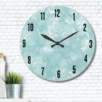 Simple moderne Turquoise bleu