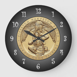 Grande Horloge Ronde Sisseton Wahpeton Oyate Code Sioux Talkers ~
