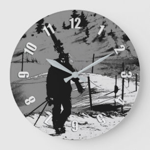 Grande Horloge Ronde Skier de nuit - Ski de descente