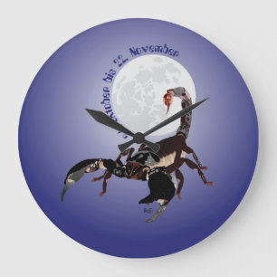Grande Horloge Ronde Skorpion