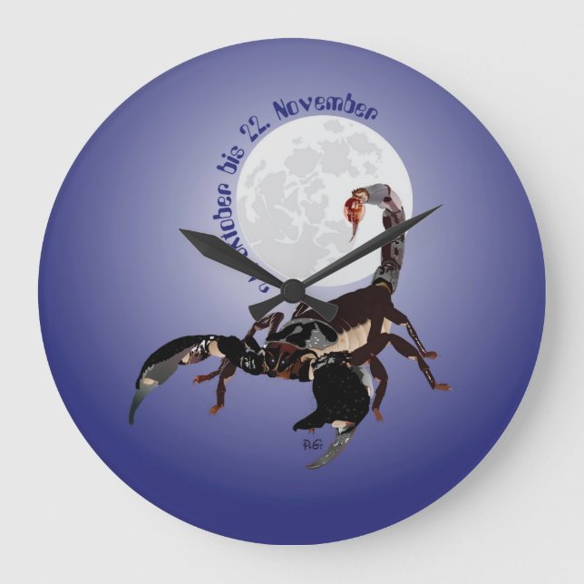 Grande Horloge Ronde Skorpion (Recto)