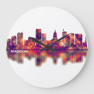 Grande Horloge Ronde Skyline de Madison