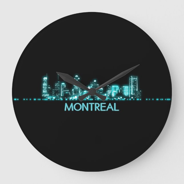 Grande Horloge Ronde Skyline de Montréal (Recto)