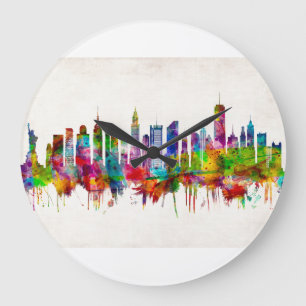 Grande Horloge Ronde Skyline de New York