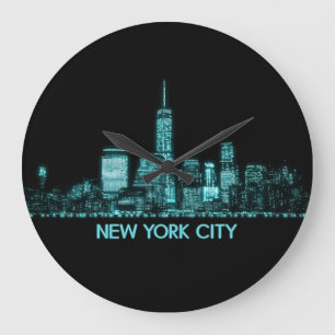 Grande Horloge Ronde Skyline de New York
