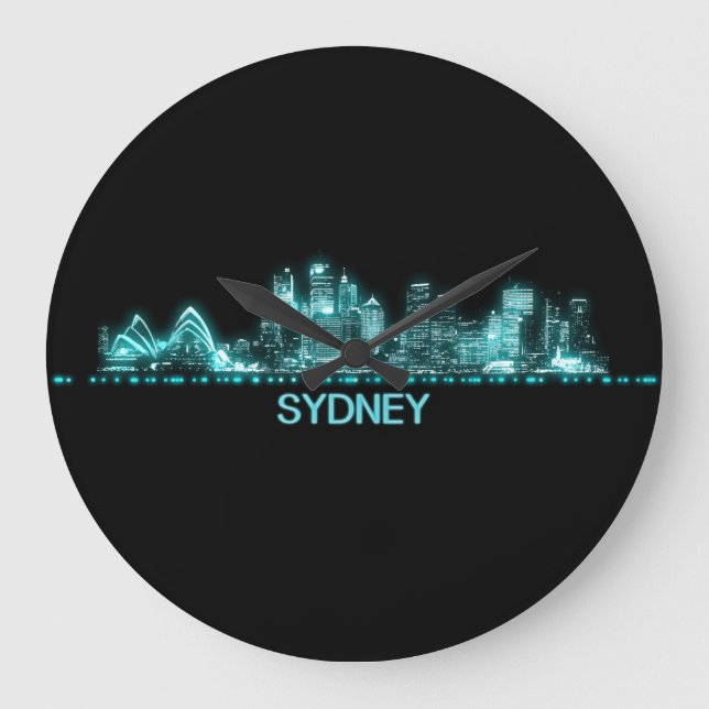 Grande Horloge Ronde Skyline de Sydney (Recto)