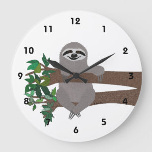 Grande Horloge Ronde Sloth
