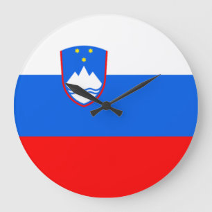 Grande Horloge Ronde Slovenia Flag