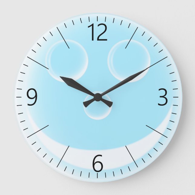 Grande Horloge Ronde Smiling bubble (Recto)