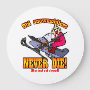 Grande Horloge Ronde Snowmobilers